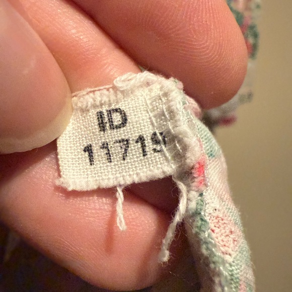 Vintage Gold Label Victoria's Secret Floral Nightgown Sleep Shirt M/L - Picture 5 of 10